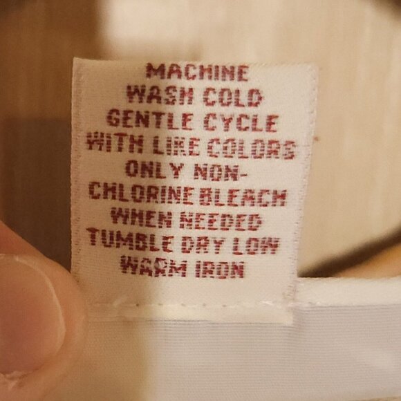 JM Collection Womens Petite Floral Linen Button Down 14P - Picture 6 of 6